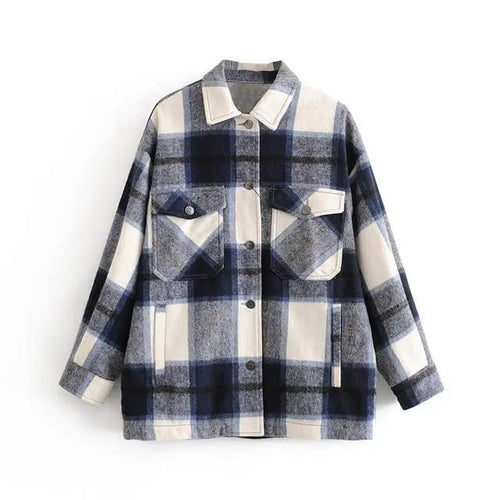 Collumbiana blue / L Bridget Overshirt