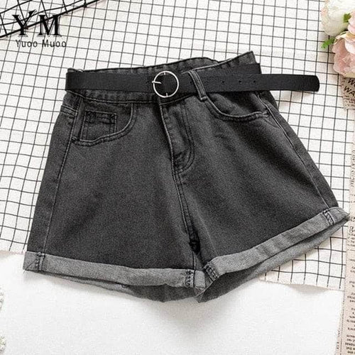 Collumbiana Dark Grey / S Rachel Jeans Shorts