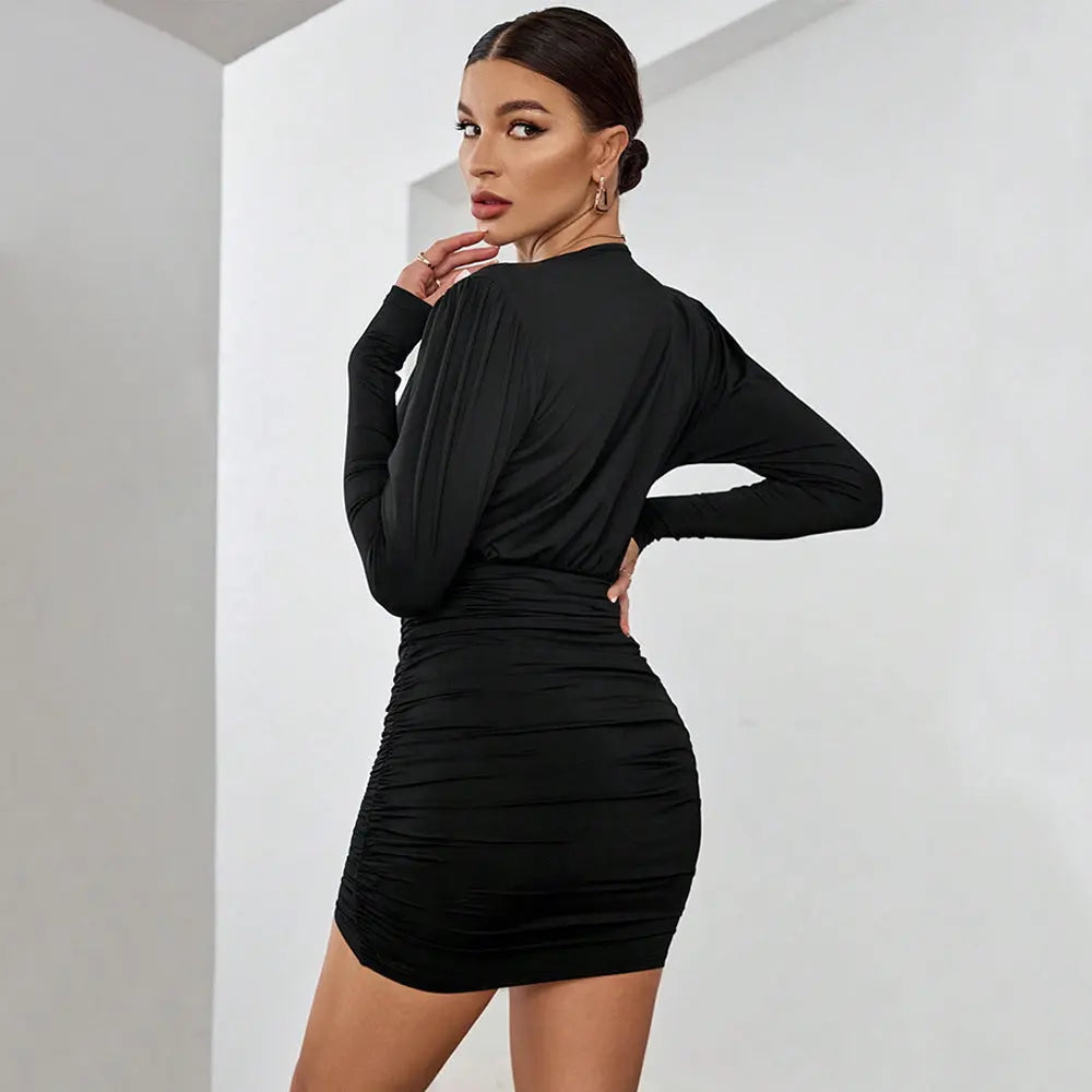 Tailored Hip Skirt Dress Collumbiana