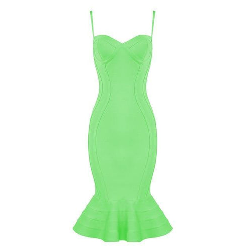 Collumbiana green / M Evealca Dress