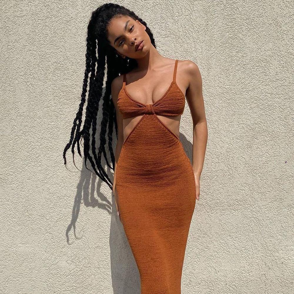 Collumbiana Orange / M Dylan Maxi Dress