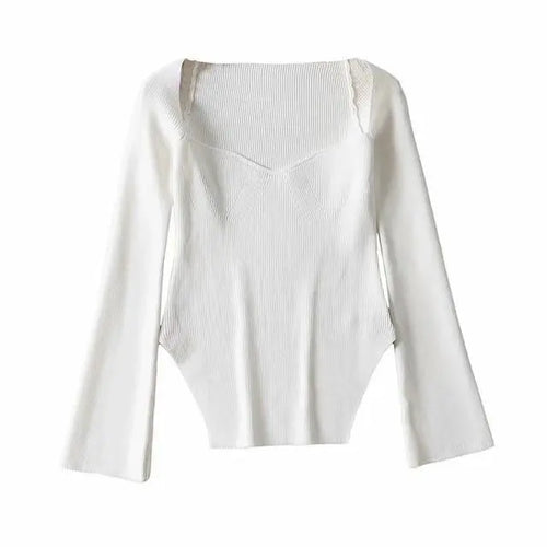 Collumbiana White / S Maria Knitted Sweater