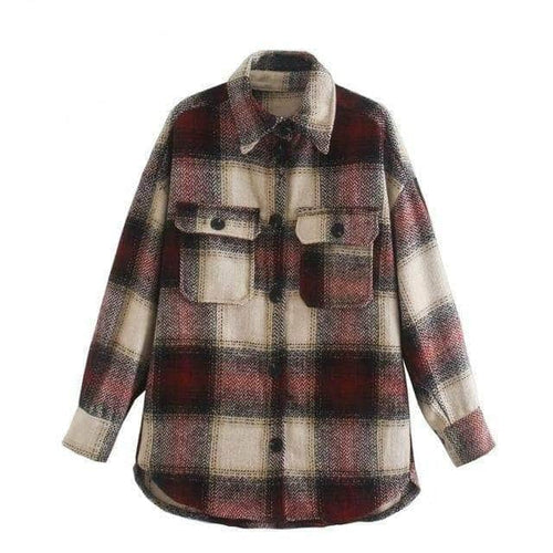 Collumbiana Wine red / S Poli Overshirt