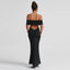 Socialite Style Elegant Sexy Backless Off-shoulder Dress Women Collumbiana