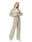 Women Two Piece Outfits For Women Long Sleeve Button Down Wide Leg Loungewear Pajama Set