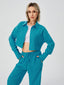 Women Two Piece Outfits For Women Long Sleeve Button Down Wide Leg Loungewear Pajama Set