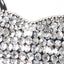 European And American Heavy Industry Rhinestone Oversleeve Design Sling Dress Collumbiana