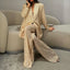 Casual Women's Clothing Sequin Blazer Trousers Suit