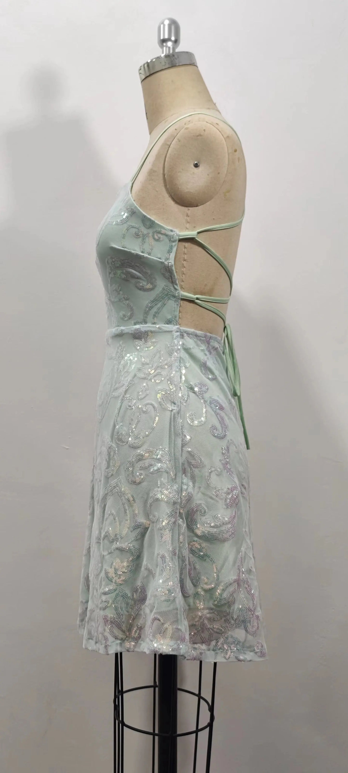 Sequin Nightclub Party Dress Collumbiana