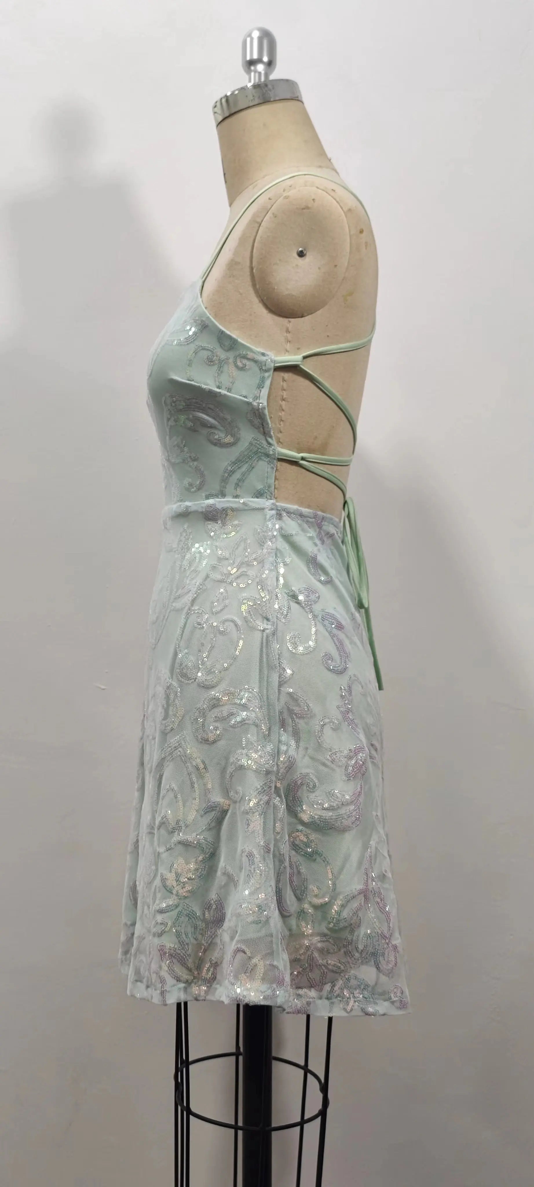 Sequin Nightclub Party Dress Collumbiana