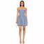 Women's Casual Pleated Strapless Mini Dress