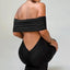 Socialite Style Elegant Sexy Backless Off-shoulder Dress Women Collumbiana