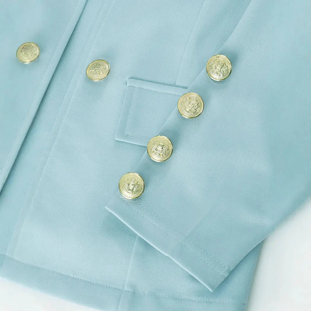 Formal Suit Work Clothes Casual Double Row Buttons Fashionable Suit Collumbiana