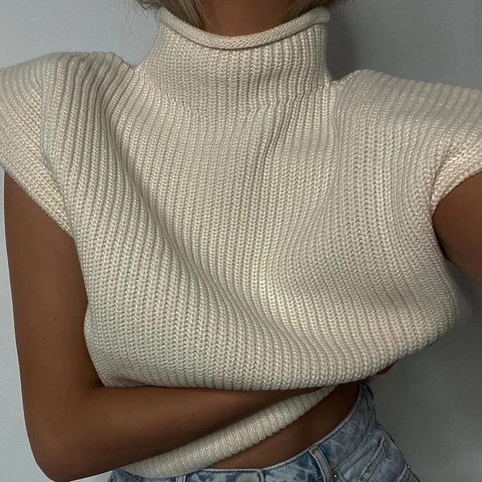 Collumbiana Apricot / S Gulia Vest Sweater