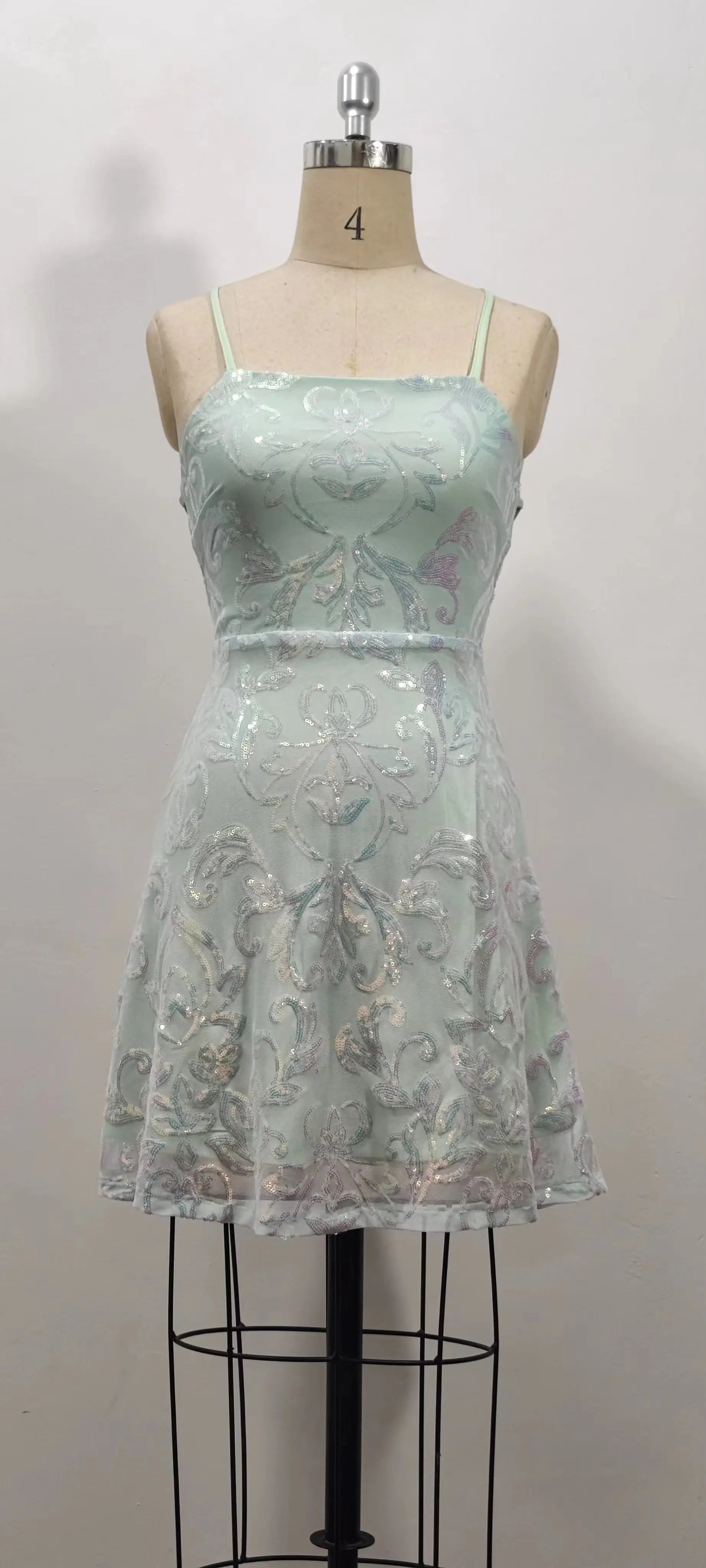 Sequin Nightclub Party Dress Collumbiana