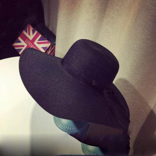 Collumbiana black 2 Liza Straw Hat