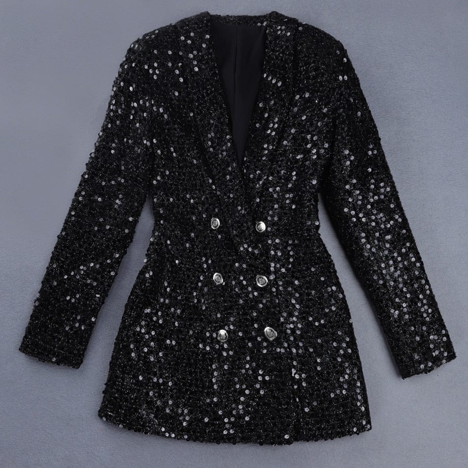 Collumbiana black blazer / S Dania Blazer Dress
