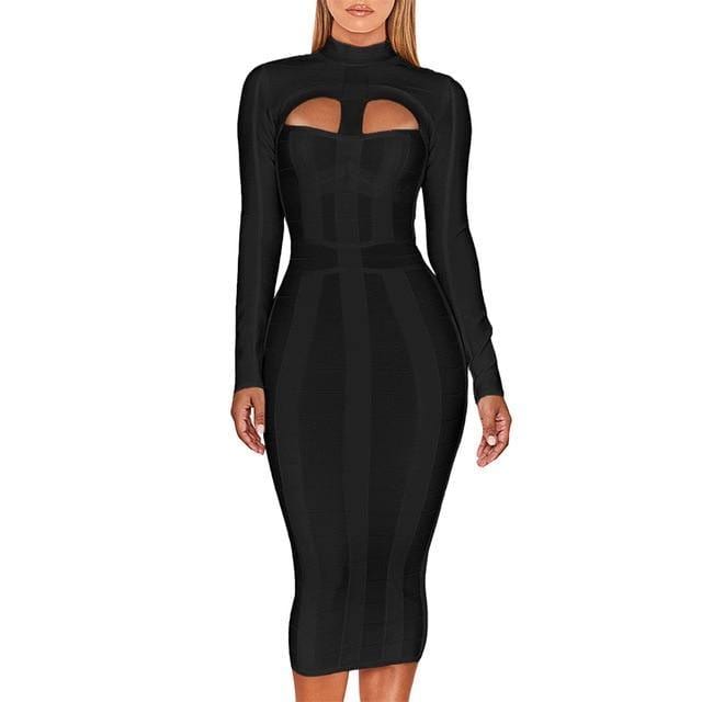 Collumbiana Black / XL Barnela Dress