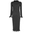 Fashion Personality Mid-length Dress Set Women Collumbiana