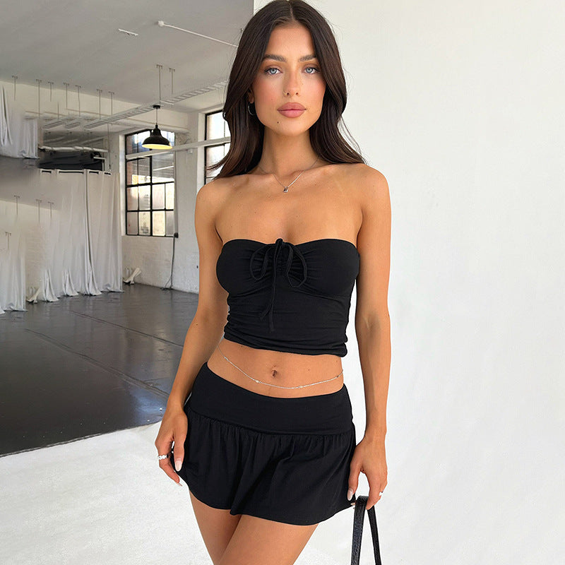 Collumbiana Dresses Black / L Elysian Elegance Summer Ensemble Two Piece