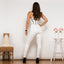 White Grace One Piece Catsuit Collumbiana