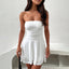Collumbiana Dresses White / L Y2K Glam Tube Dress