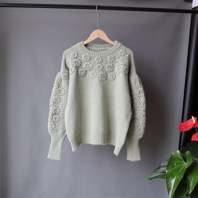 Collumbiana Green / One Size Alis Sweater