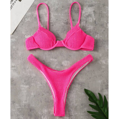 Collumbiana Hot Pink / M Regina Bikini