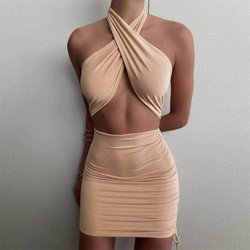 Collumbiana Khaki / S Lisa Dress