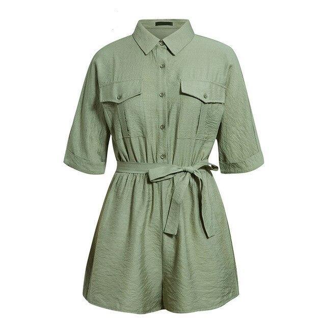 Collumbiana L / Green Norry Suit
