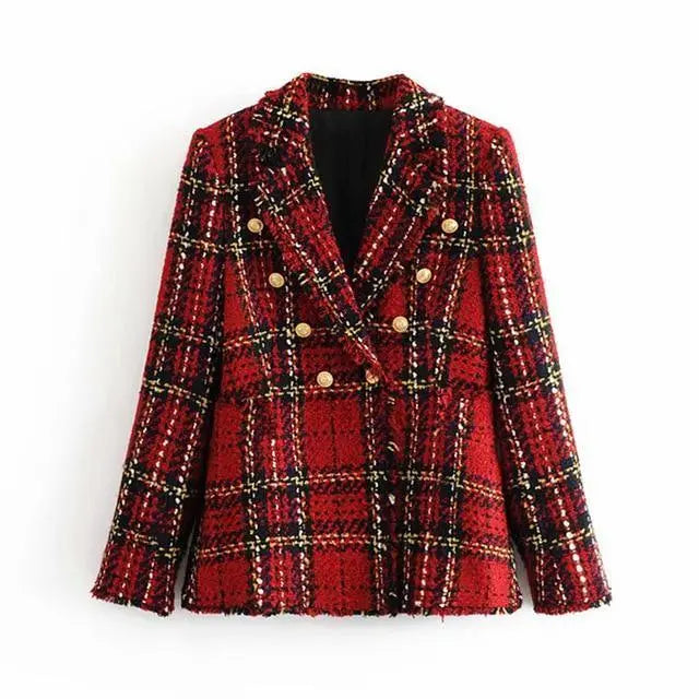 Collumbiana New Red / XS Lauren Blazer