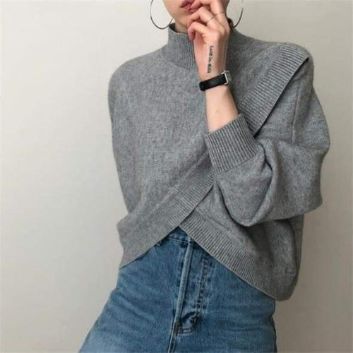 Collumbiana One Size / gray Janiya Knitted Jumper