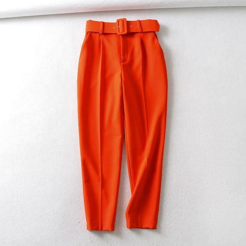 Collumbiana Orange / L Bailey Pants
