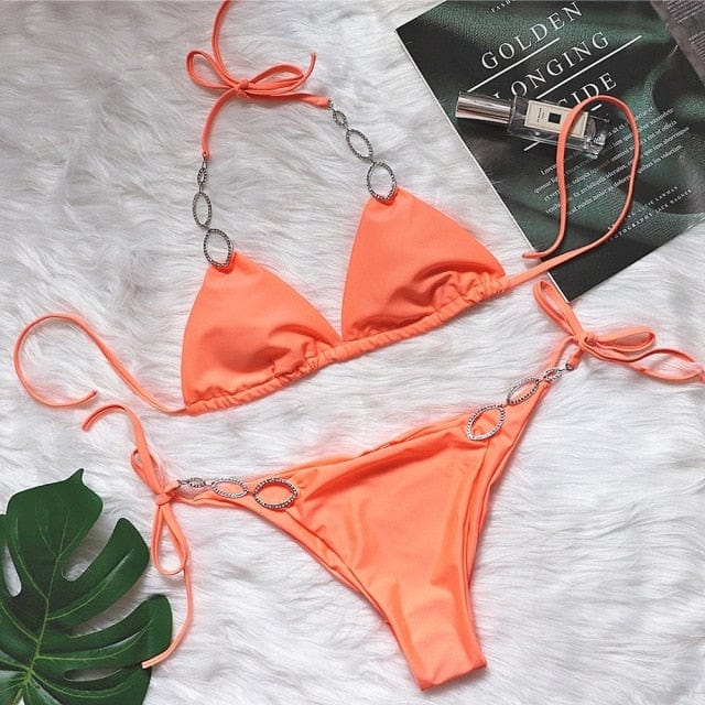 Collumbiana Orange / S Lida Bikini