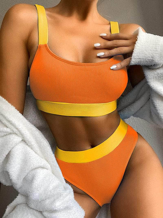 Collumbiana Orange / S Violeta Bikini