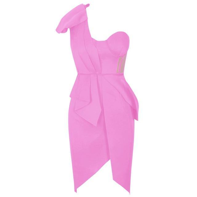 Collumbiana Pink / XL Rose Dress