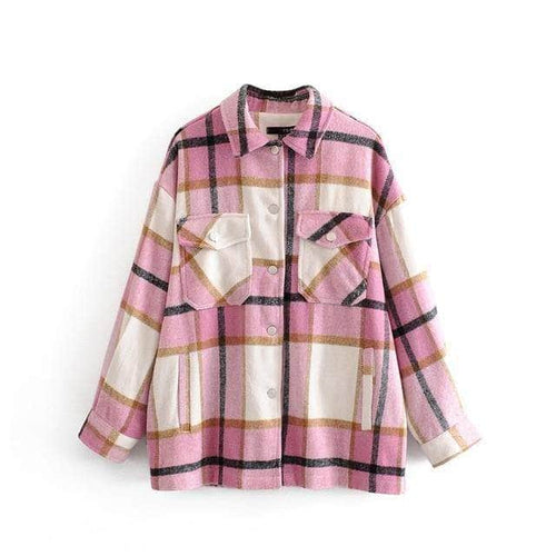 Collumbiana Pink / XS Bridget Overshirt