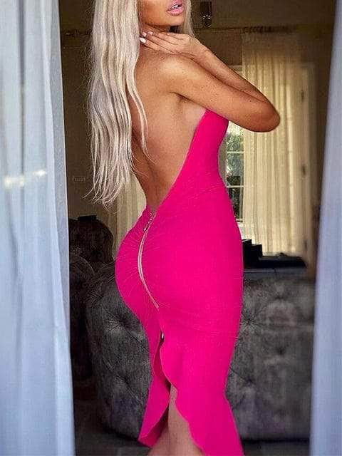 Collumbiana Pink / XS Mermaid Dress