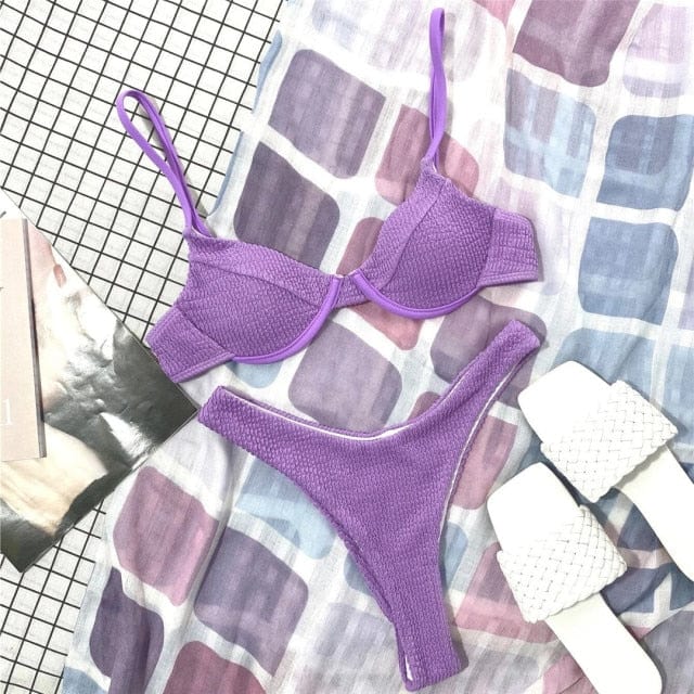 Collumbiana Purple / L Regina Bikini