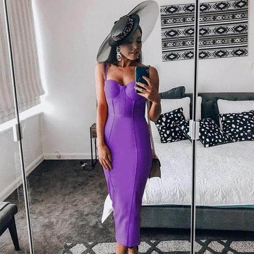 Collumbiana Purple / XS Tabitha Dress