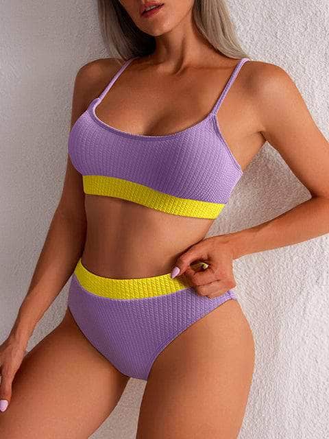 Collumbiana Rurple&Yellow / S Nina Bikini