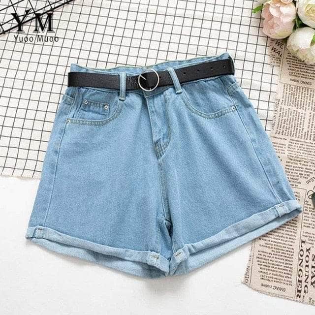 Collumbiana sky blue / S Rachel Jeans Shorts
