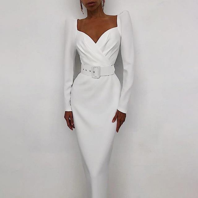 Collumbiana White / M Annabel Dress