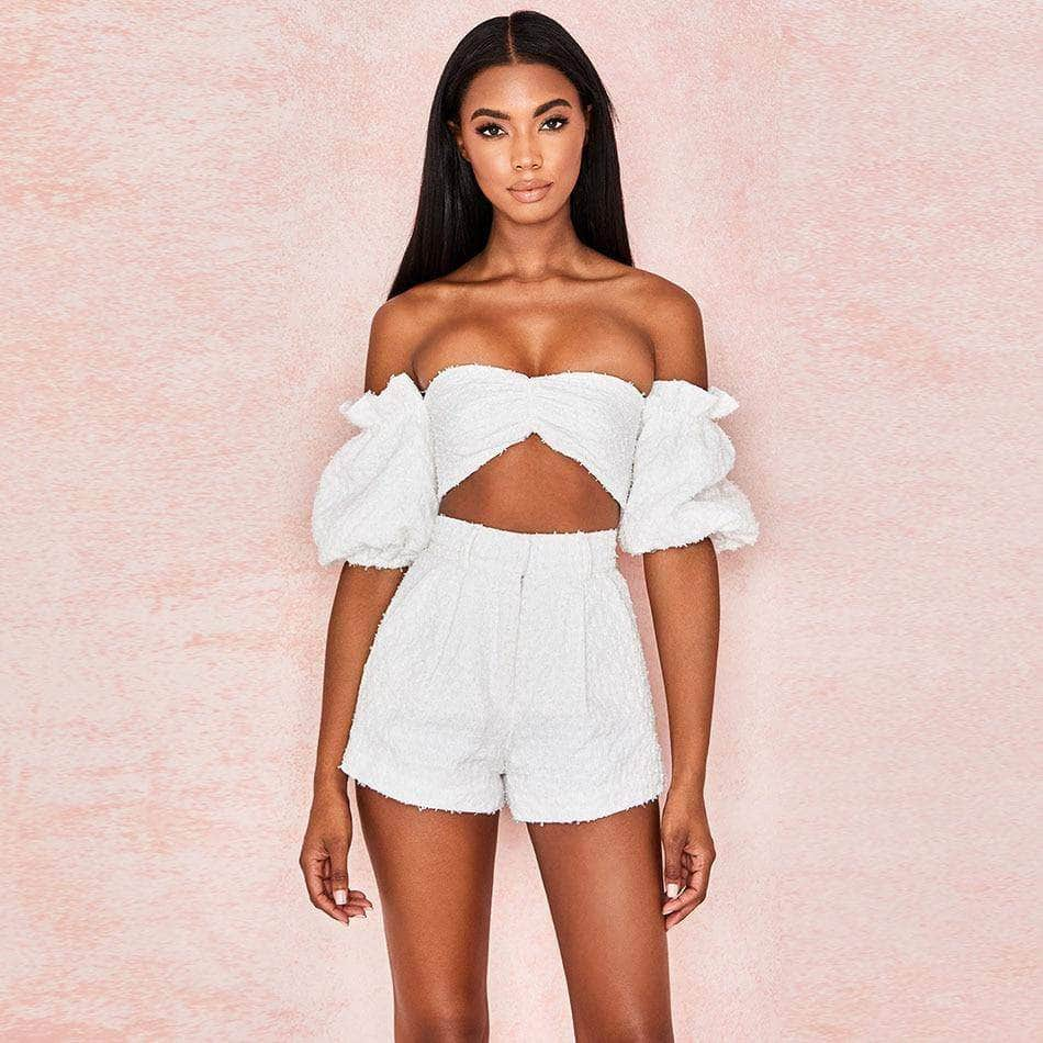 Collumbiana White / S Jayda Two Piece Set