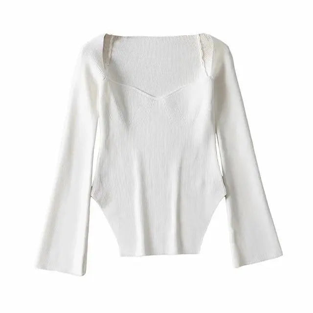 Collumbiana White / S Maria Knitted Sweater