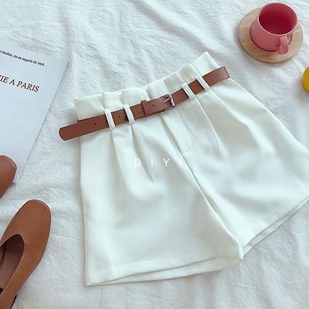 Collumbiana White / S Poly Shorts