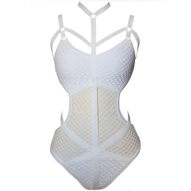 Collumbiana White / XS Eve Swimsuit