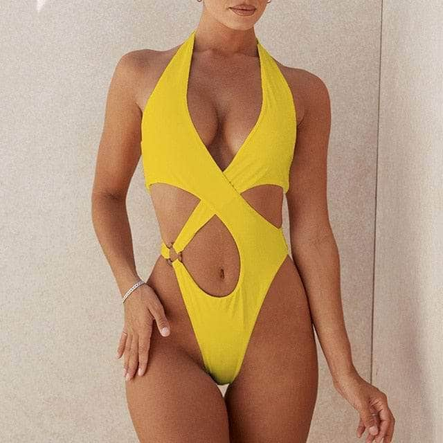 Collumbiana Yellow / S Kasila Swimsuit