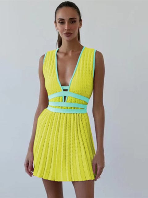 Collumbiana Yellow / S Nelli Dress
