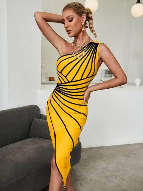 Collumbiana Yellow / XS Ribeka Dress